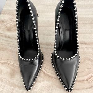 Alexander Wang Rie High Heel Studded Pumps